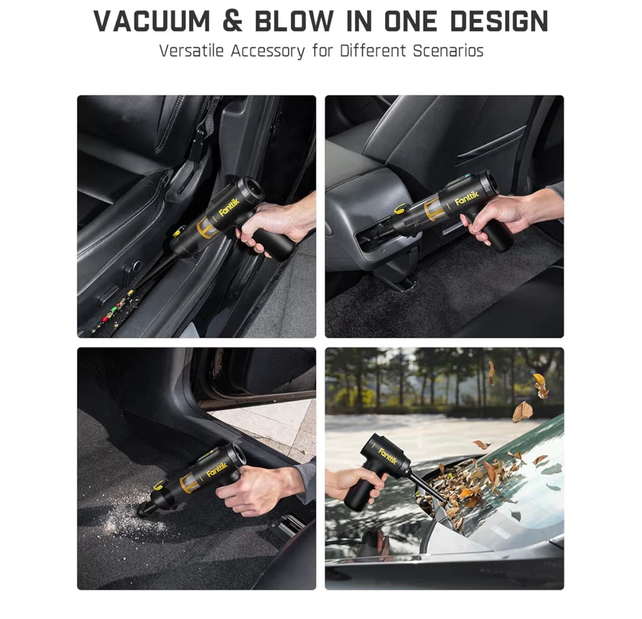 Fanttik Cordless Handheld Vacuum Cleaner - photo 2