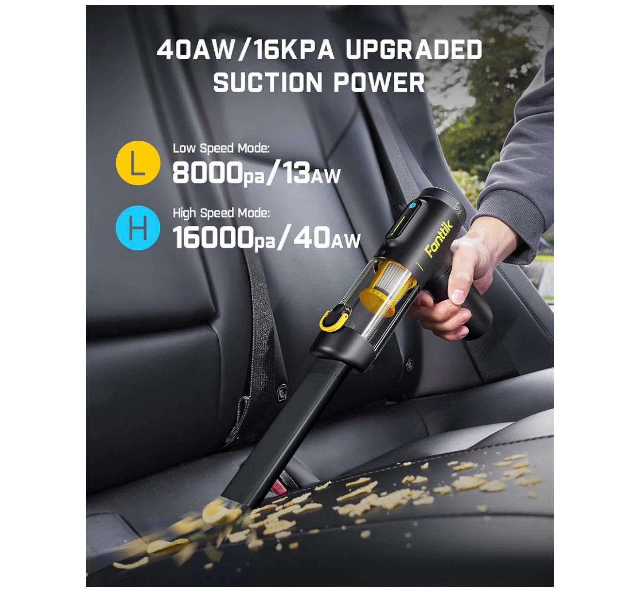 Fanttik Cordless Handheld Vacuum Cleaner - photo 4
