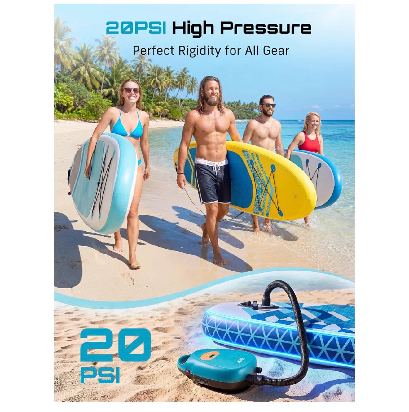 SEESII Portable Electric Air Pump for SUPs & Inflatables - photo 3