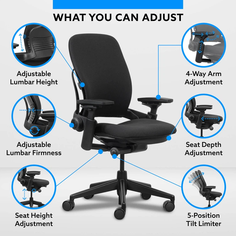 Ergonomic Office Chair - Burgundy - photo 3