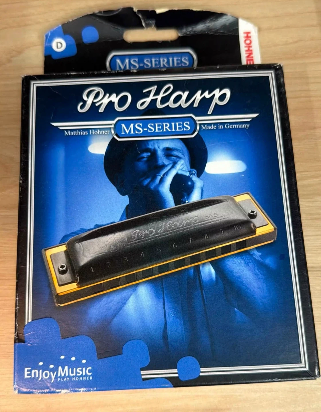 Hohner Pro Harp MS Harmonica in D