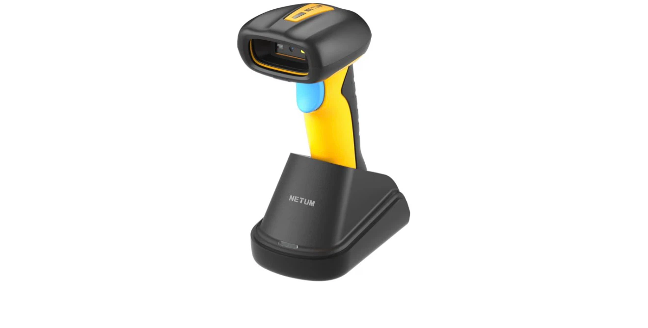 NETUM Wireless Barcode Scanner with Charging Cradle