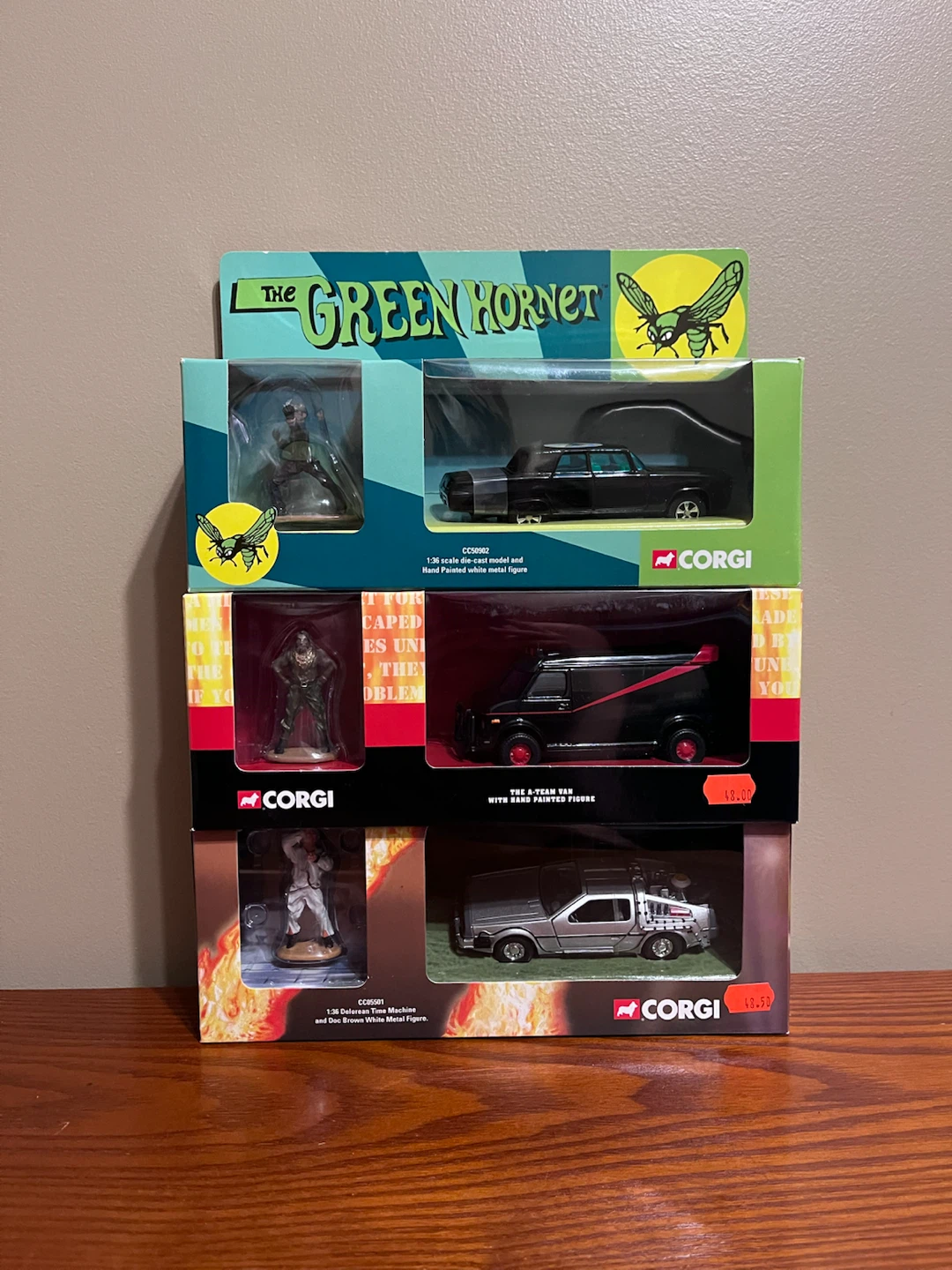 VINTAGE (2001) CORGI VEHICLES (1:36 Scale diecast)