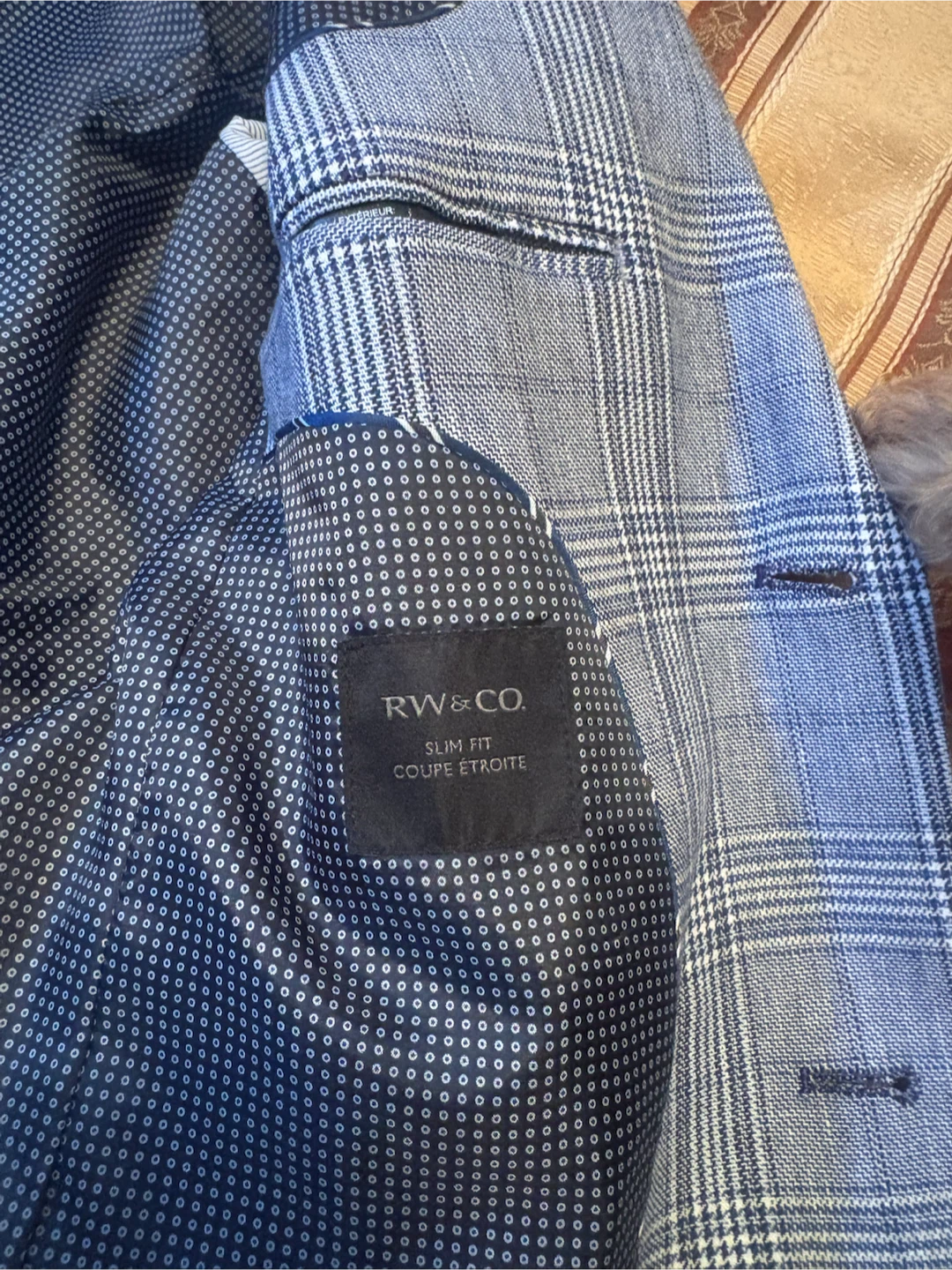 RW & CO. Slim Fit Plaid Blazer - photo 2