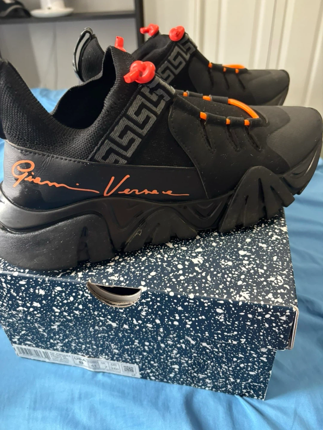 Gianni Versace Black Sneakers