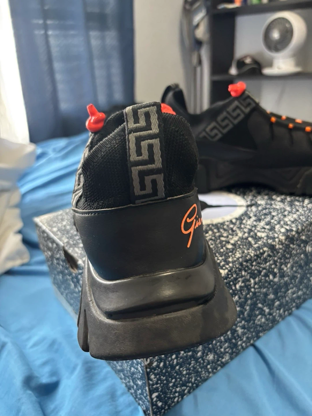 Gianni Versace Black Sneakers - photo 4