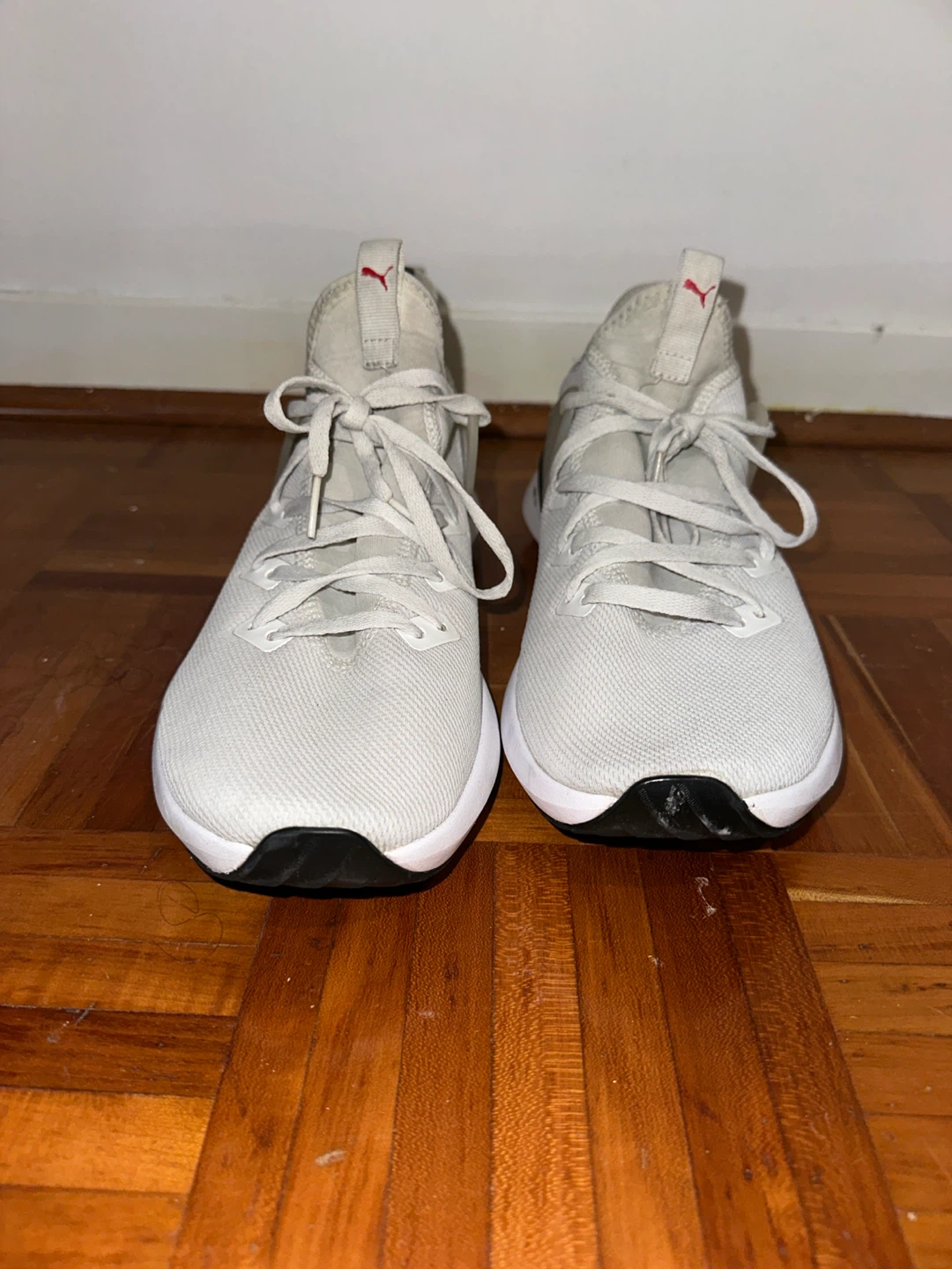 Puma Grey Athletic Shoes
