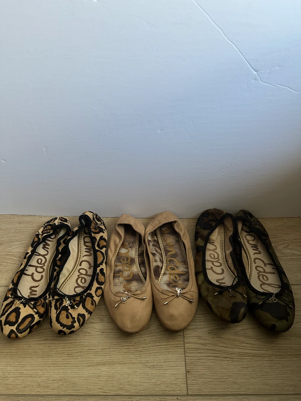 Sam Edelman Ballet Flats - Leopard, Tan, Camo