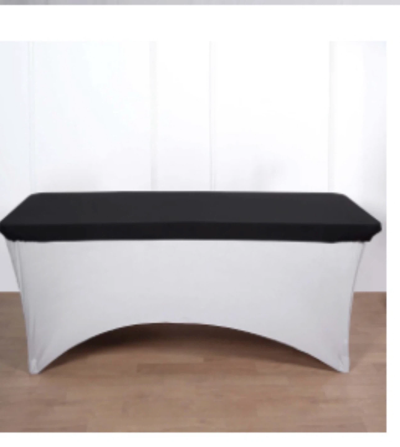Black Fitted Tablecloth - photo 2