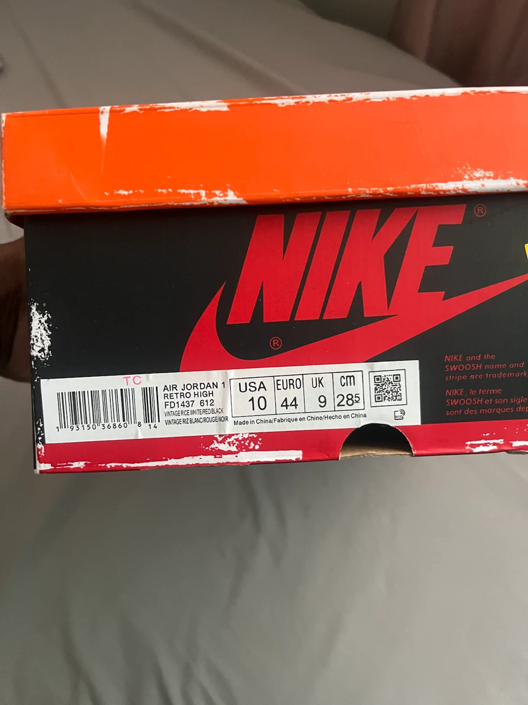 Nike Air Jordan 1 Retro High OG, “Lost And Found” (US 10) - photo 5