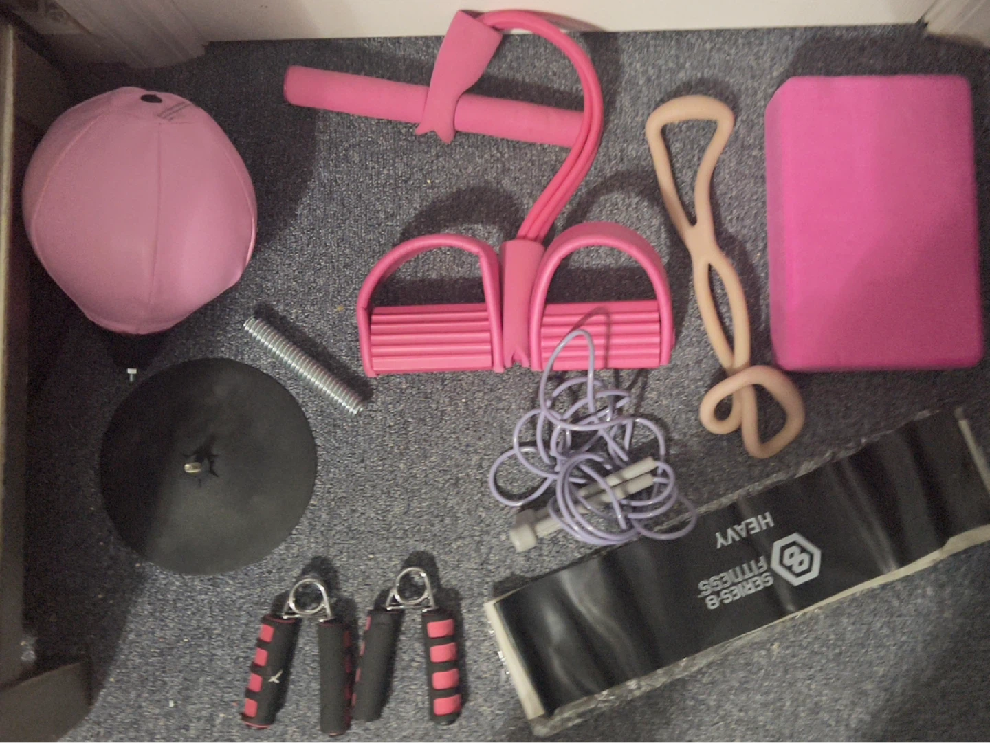 Series-8 Fitness Heavy Resistance Band & Exercise Kit