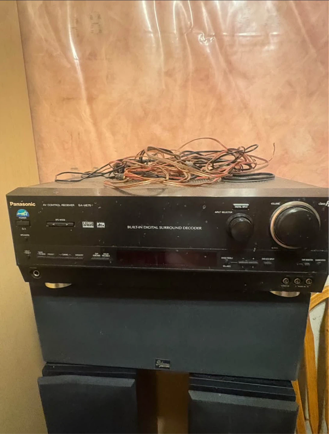 Panasonic AV Control Receiver SA-HE75