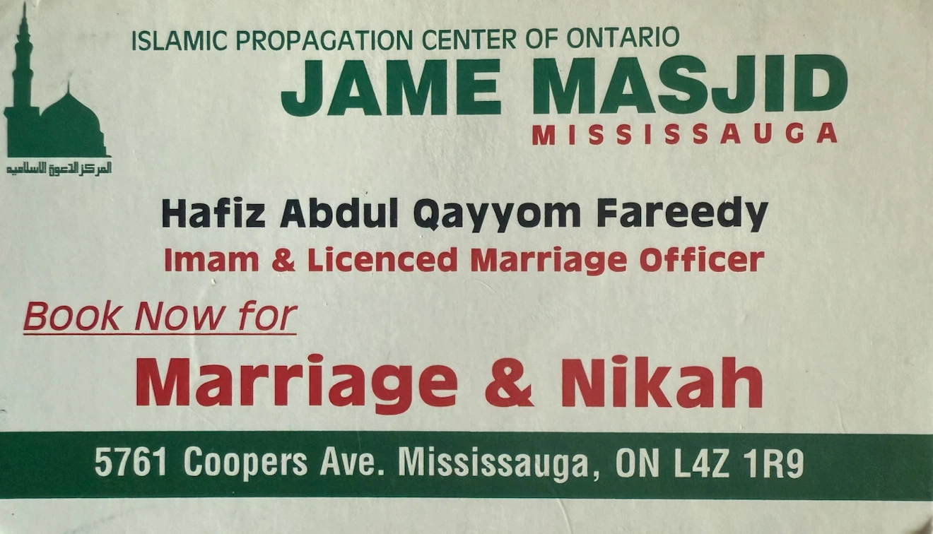 Mississauga Marriage & Nikah Services - photo 2