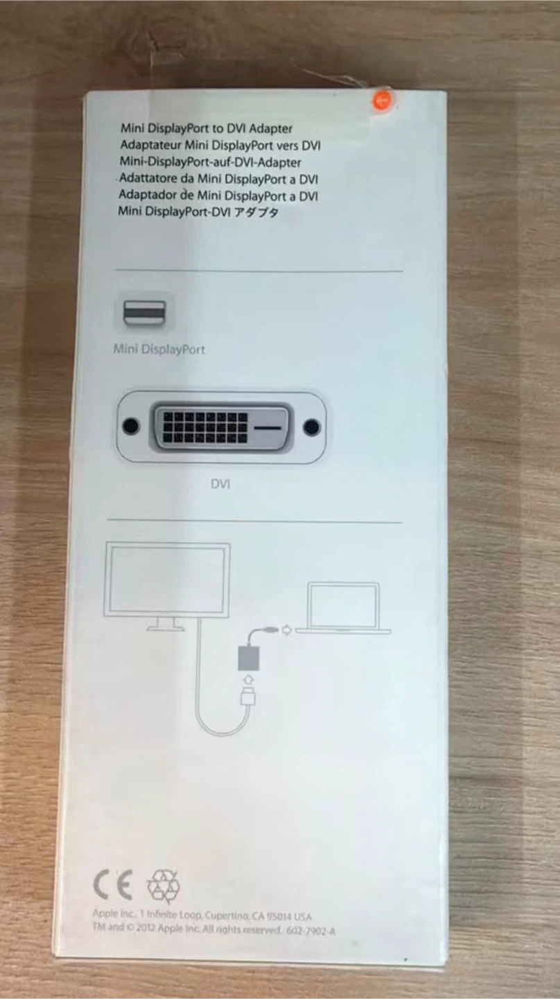 Apple Mini DisplayPort to DVI Adapter - photo 2