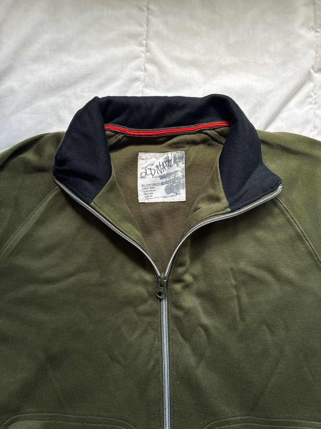 Green Turtleneck Zip Jacket - photo 3