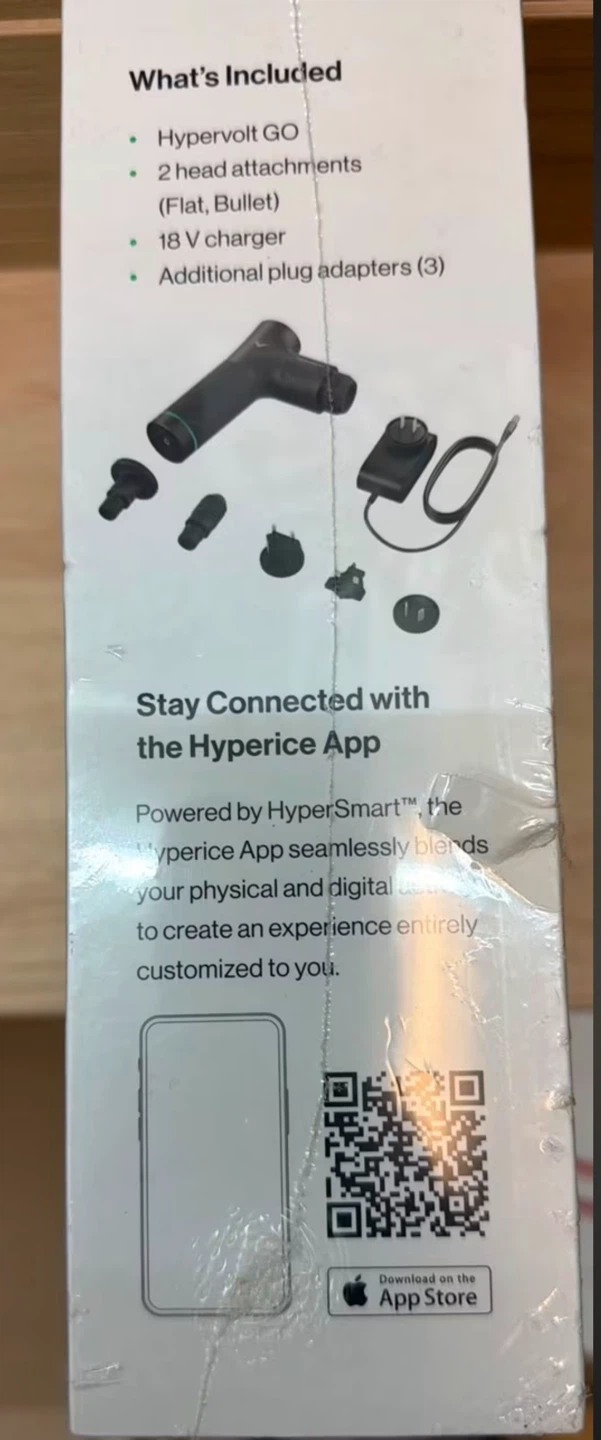 Hyperice Hypervolt GO Handheld Percussion Massage Device - photo 3