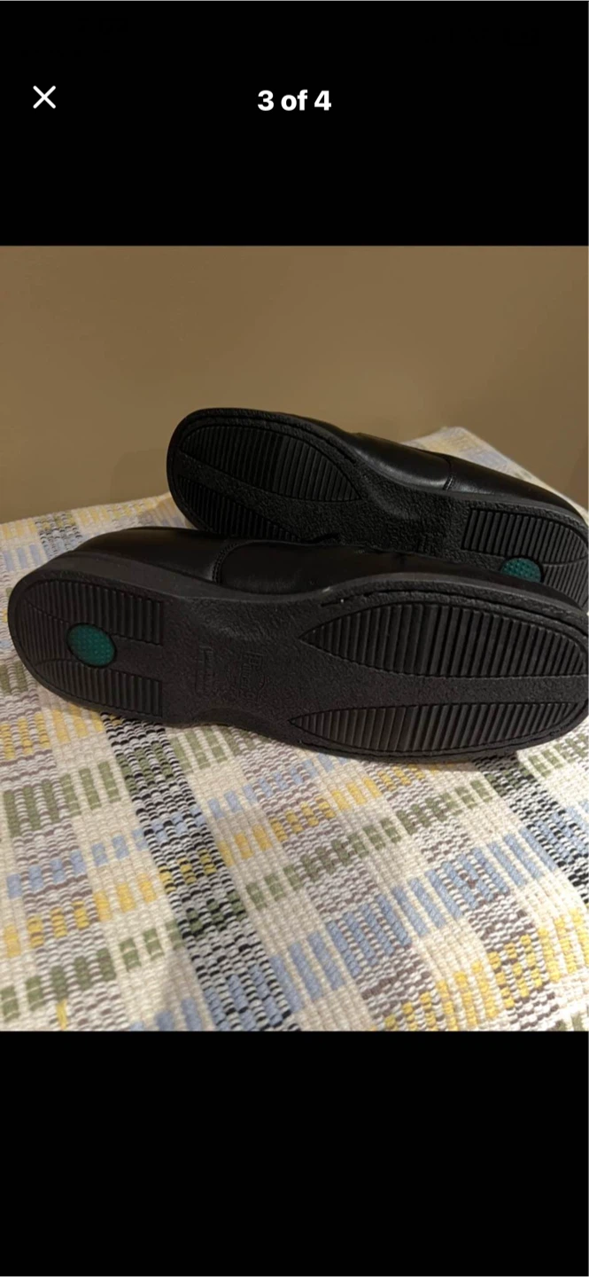 Black Leather  Shoes Size 42 - photo 2