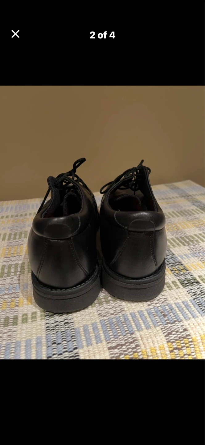 Black Leather  Shoes Size 42 - photo 3