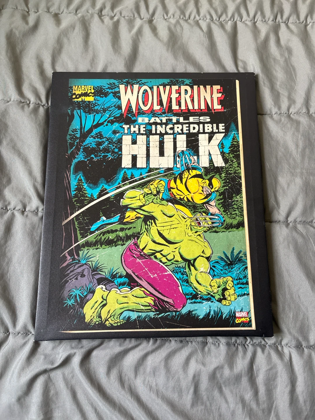 Vintage Marvel Comics Poster