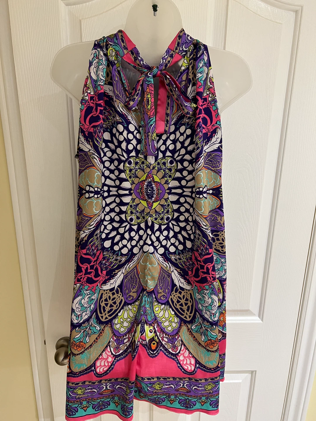 Boho Halter Neck Dress