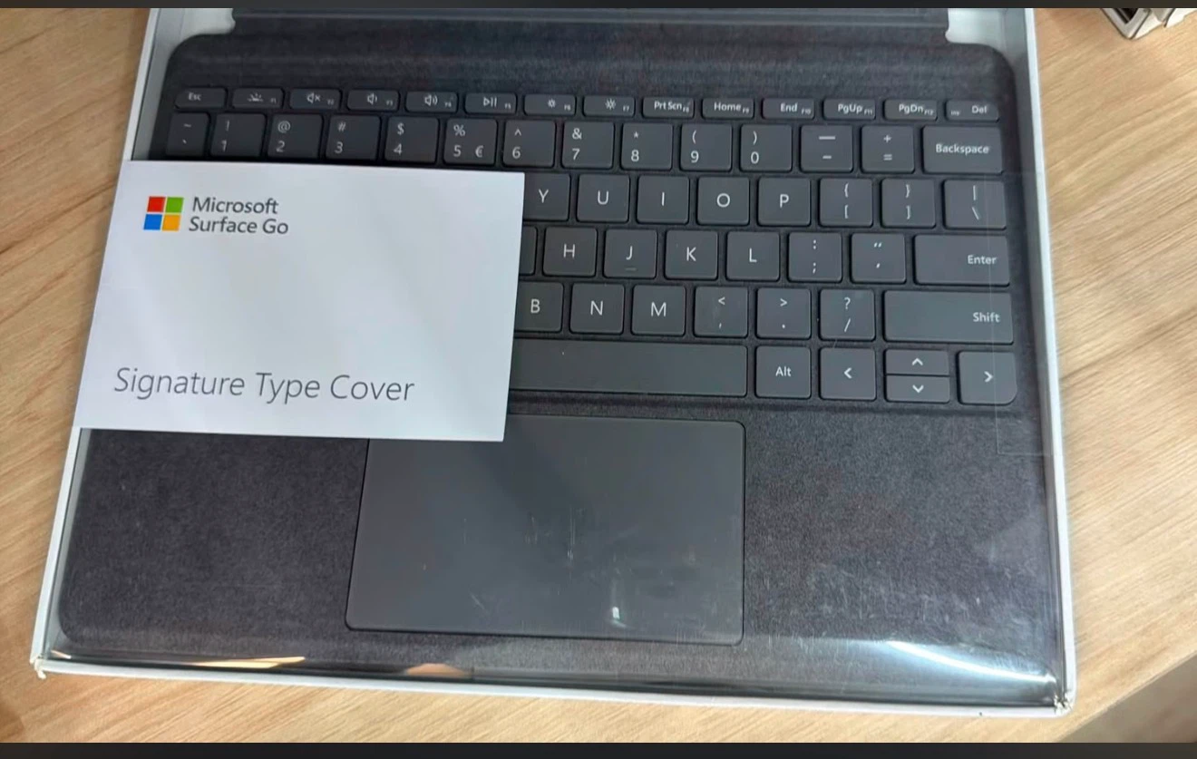 Microsoft Surface Go Signature Type Cover - Platinum