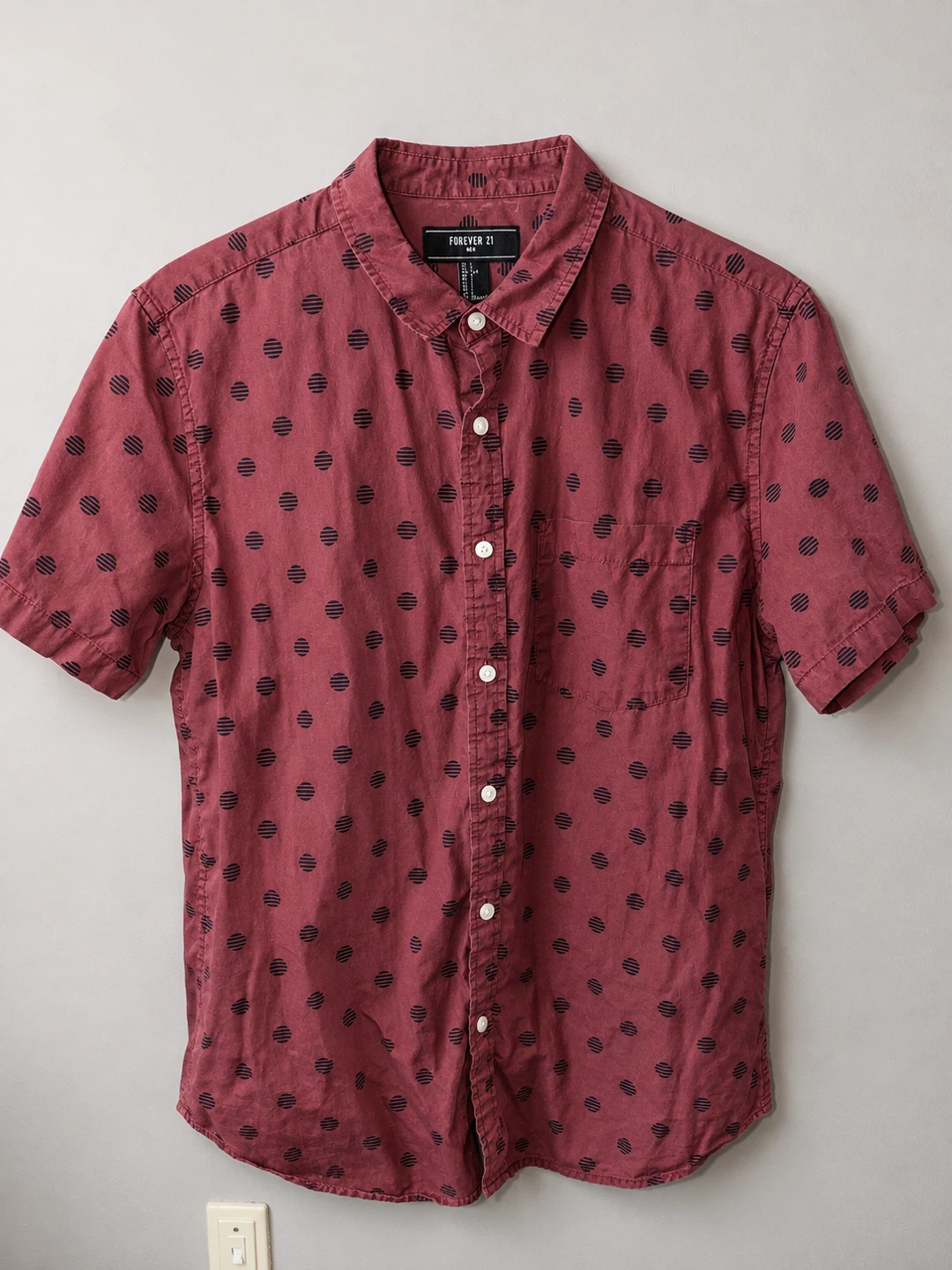 Forever 21 Men's Short Sleeve Shirt