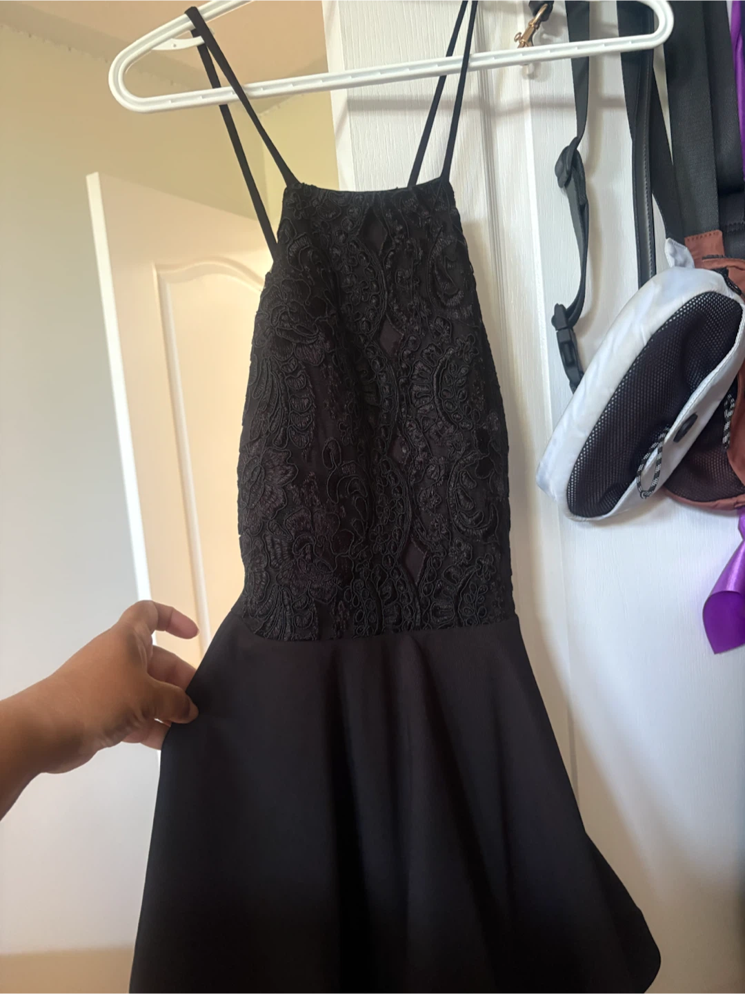 Black Chelsea Lace Dress - photo 2