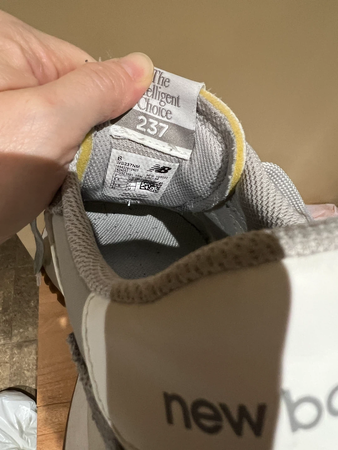 New Balance 237 Sneakers Grey White