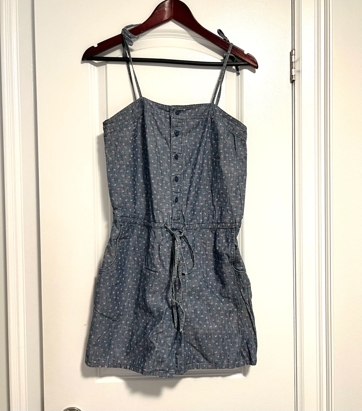 Gap 1969 Floral button front Romper size XS - photo 5
