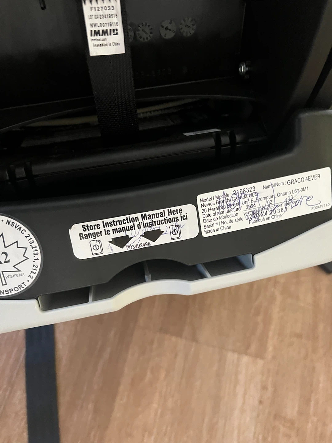 Graco 4Ever Convertible Car Seat - photo 5