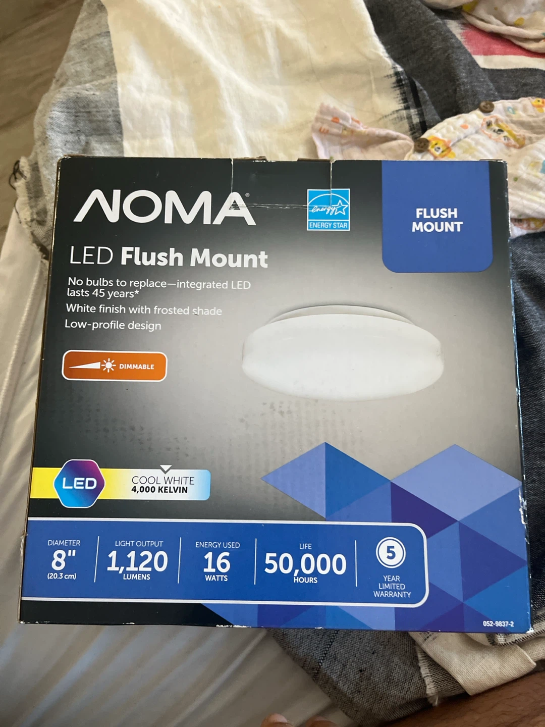 NOMA LED Flush Mount Light - 8 Inch Diameter