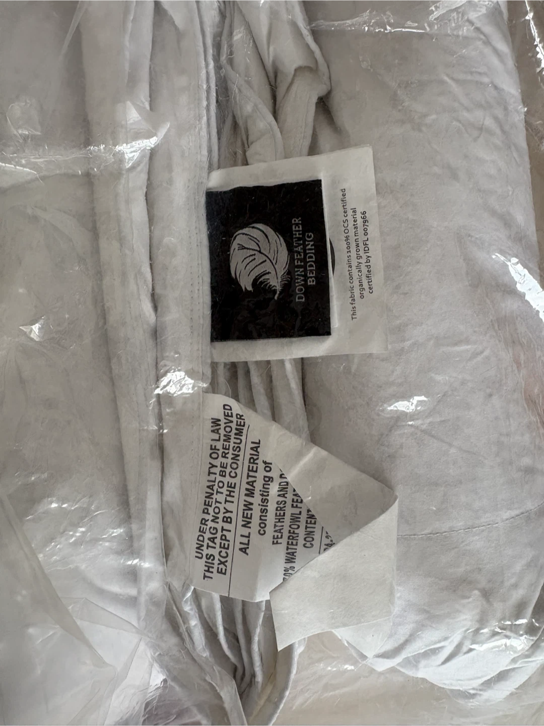 *BRAND NEW* Down Feather Bedding Comforter - photo 4