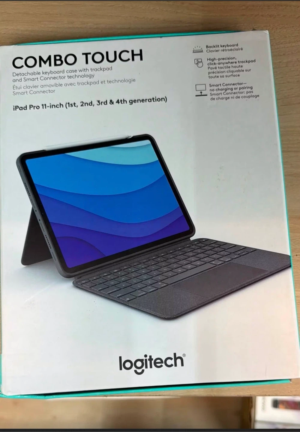 Logitech Combo Touch Keyboard Case for iPad Pro 11-inch