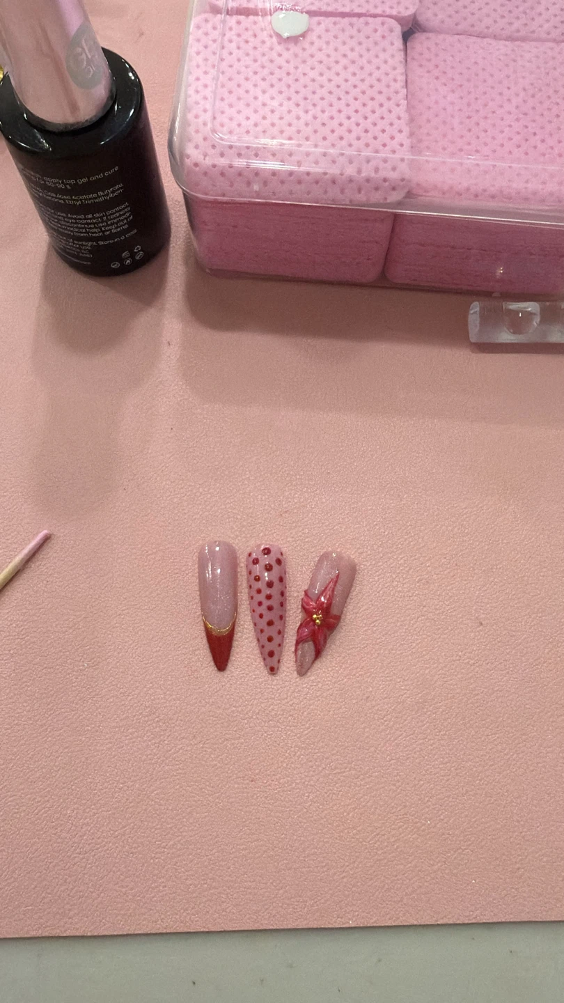 Custom Press-On Nails (Set of 3)
