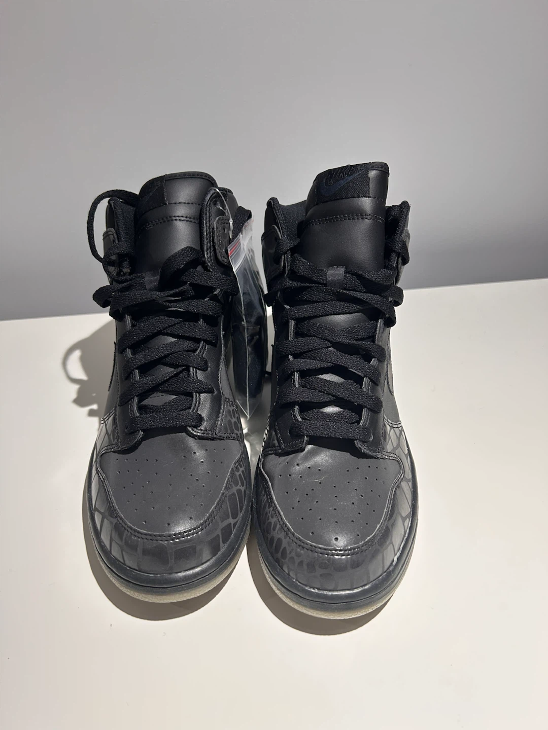 Nike Dunk High "Black Crocodile" Sneakers - photo 5
