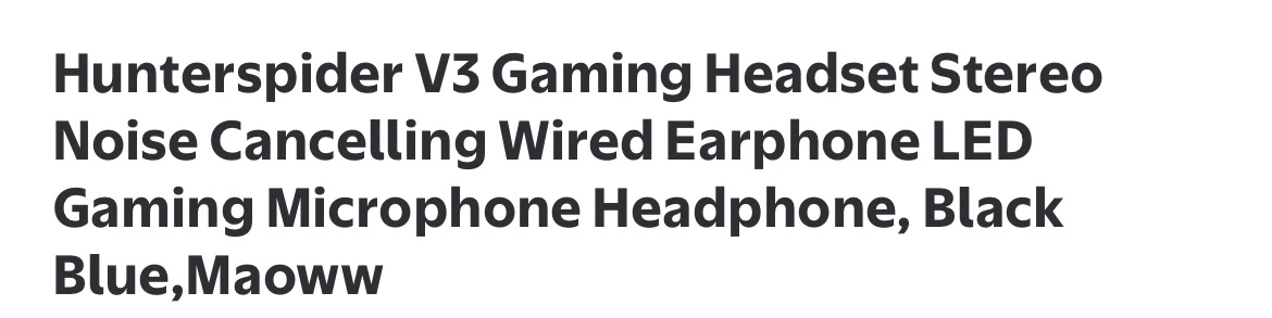 Huntersprider V3 Gaming Headset - photo 3