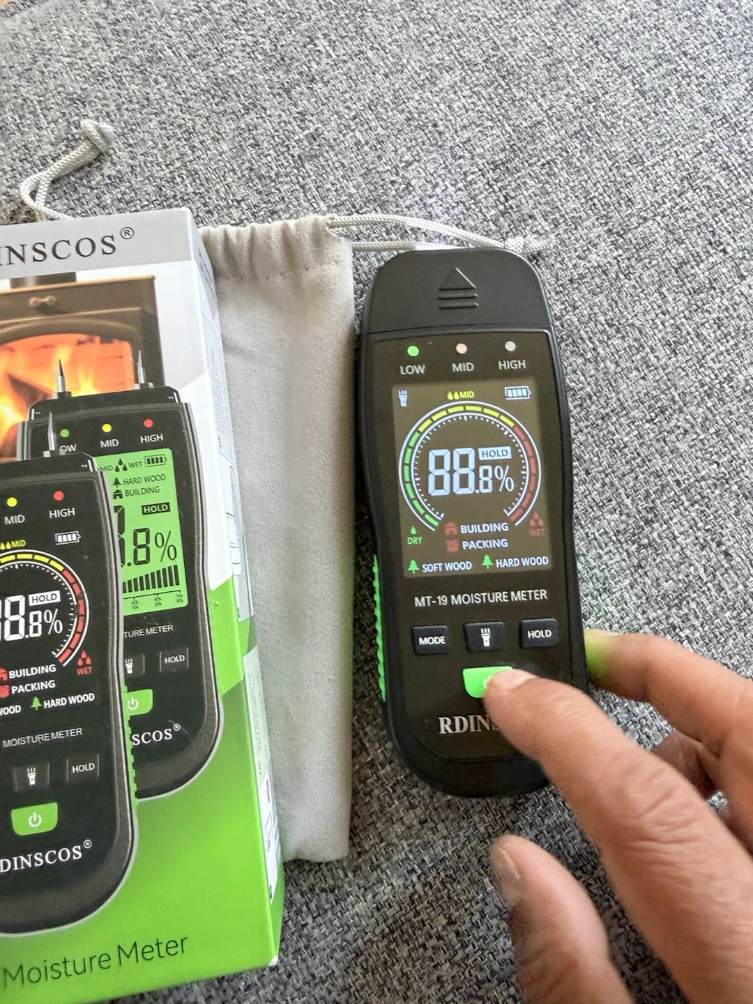 RDINSCOS MT-19 Moisture Meter - photo 2