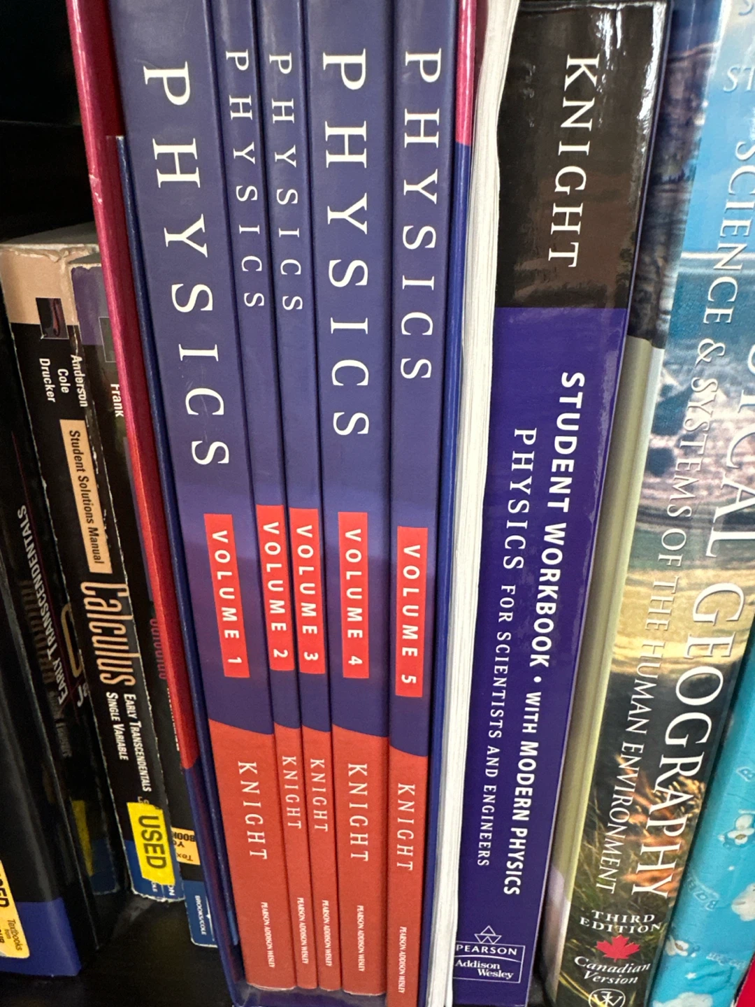 Knight Physics Student Workbook Volumes 1-5