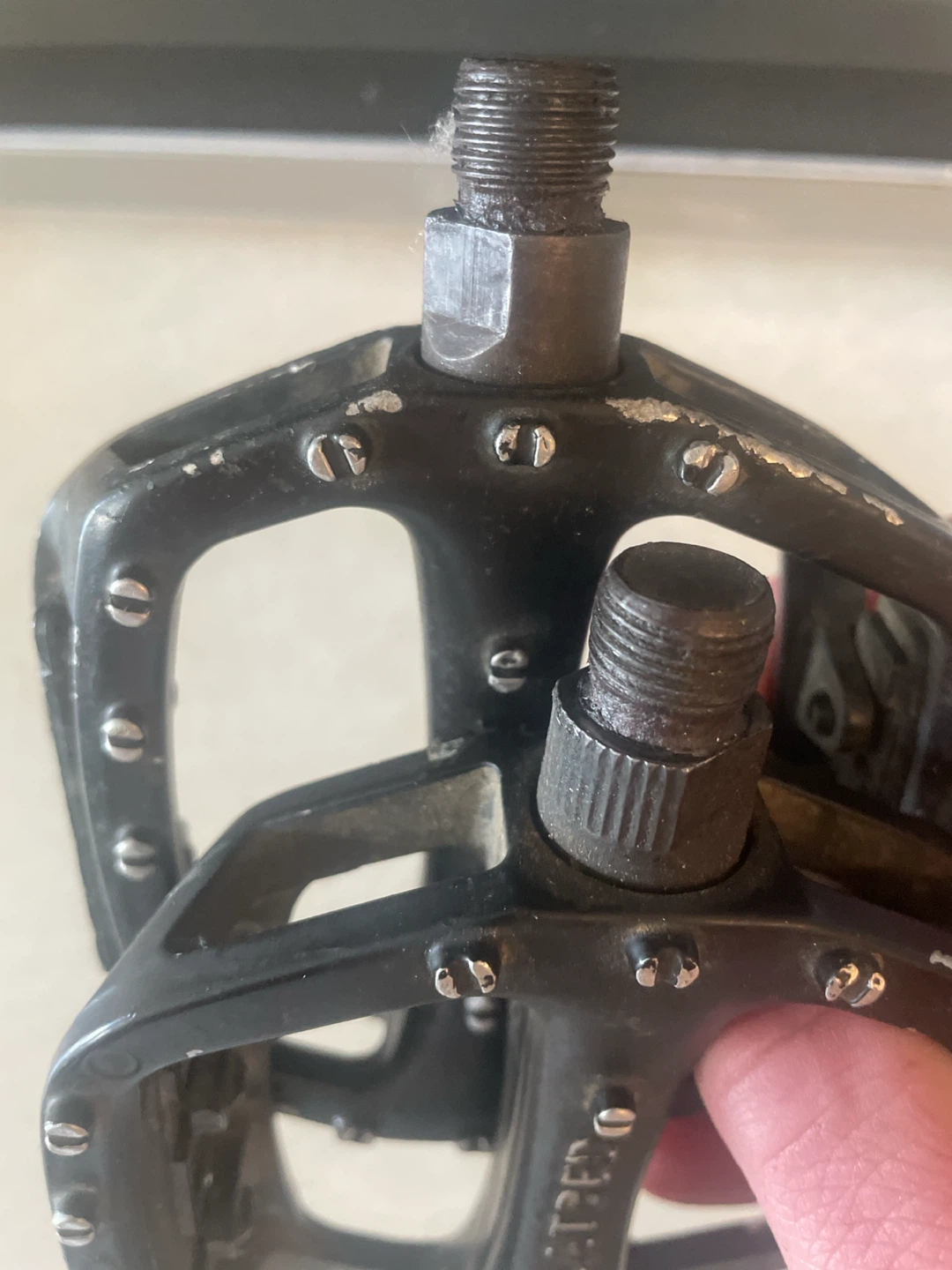 Pair of Black FlatGrip Bicycle Pedals - photo 2