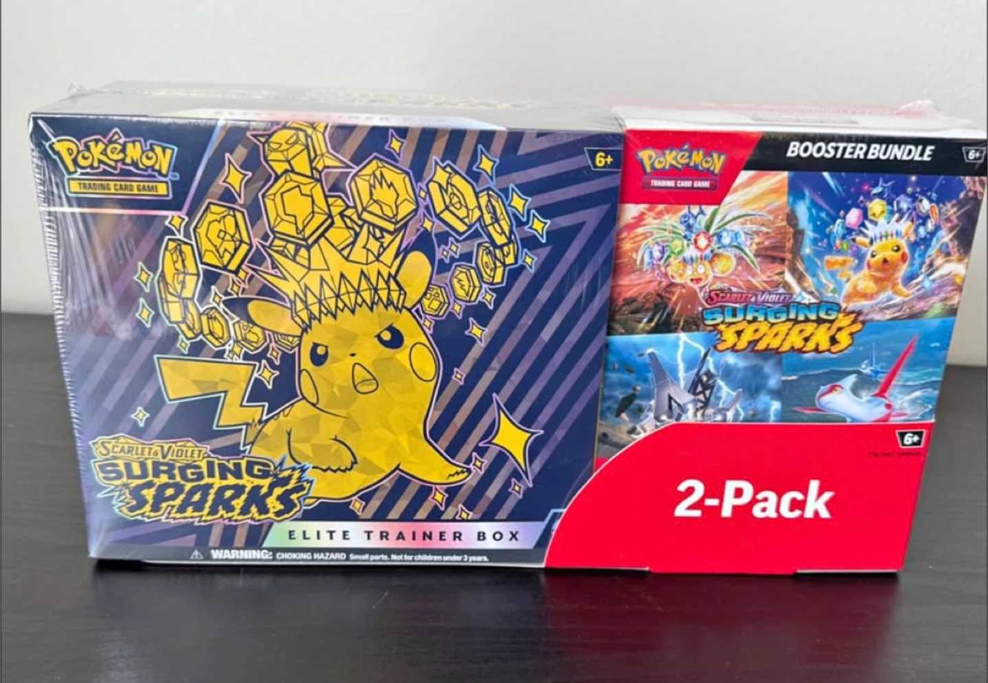 Pokemon Surging Sparks Elite Trainer Box 2-Pack