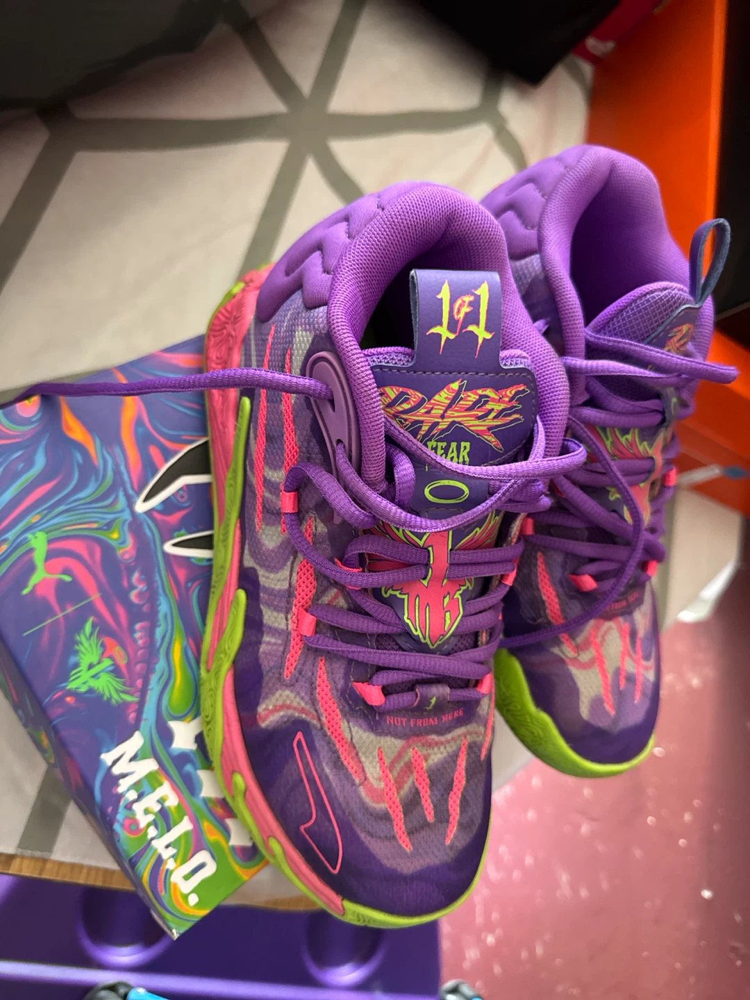 Puma MB.03 Tonic JR Junior Basketball Shoes - photo 2