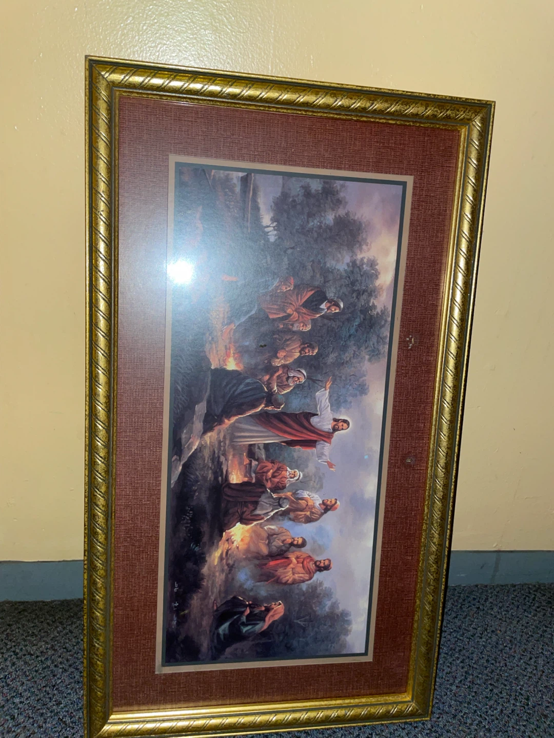 Framed Religious Art Print - photo 2