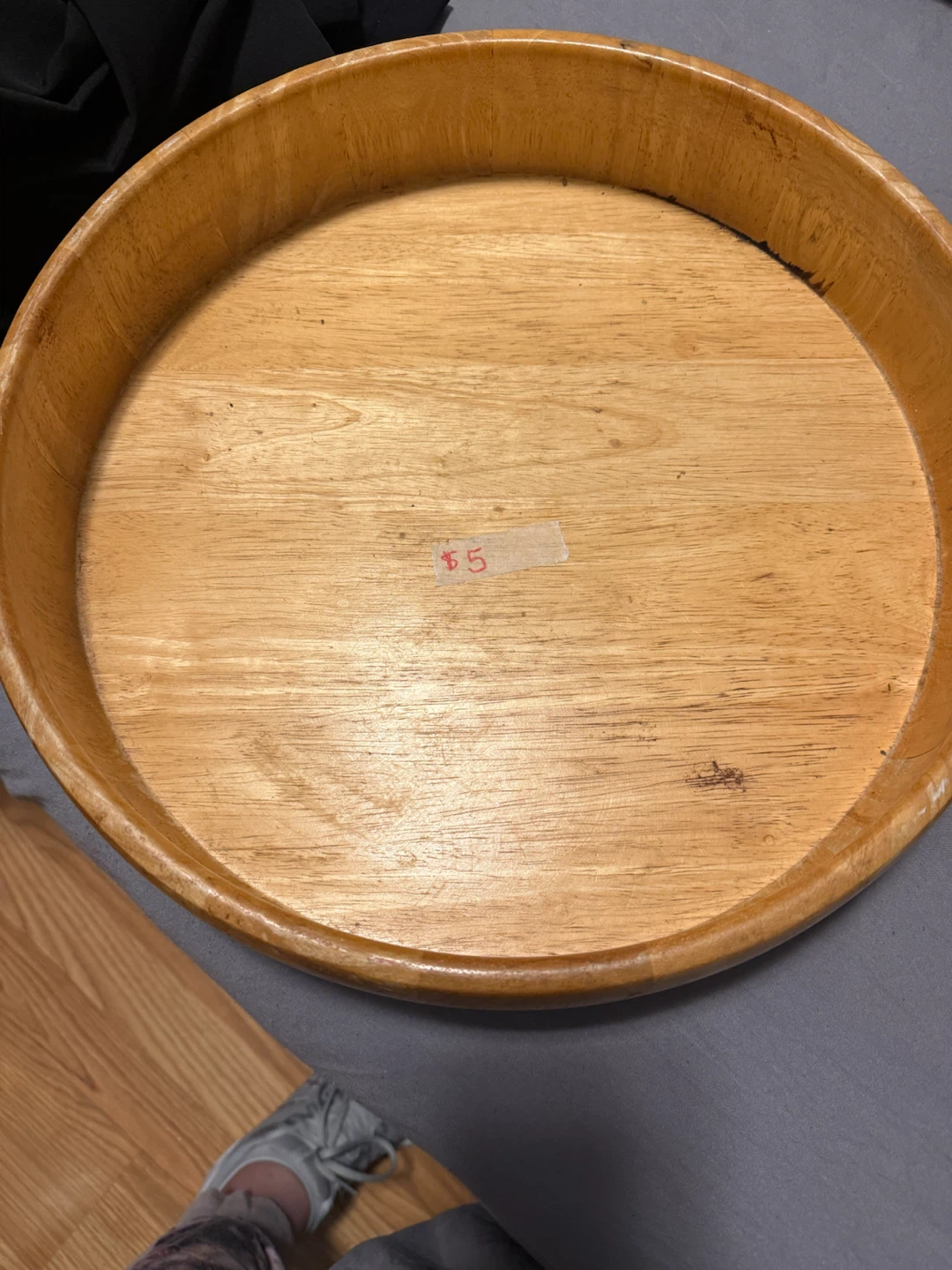 Large Wooden Salad Bowl