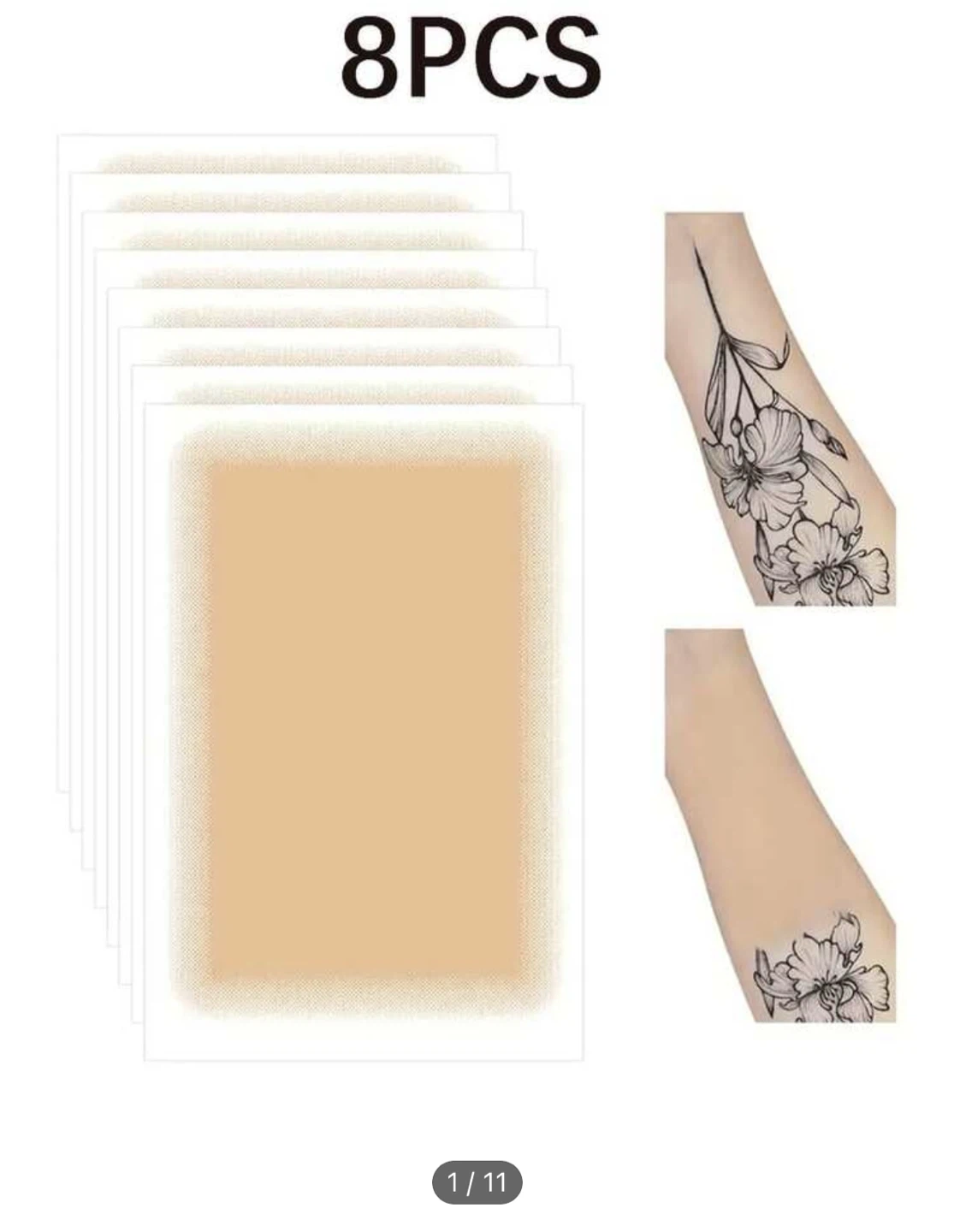 Temporary Tattoo Cover Up Sticker Pack