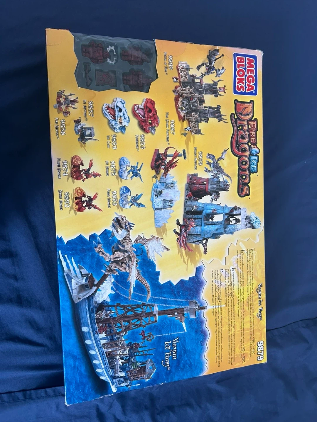 Mega Bloks Dragons - Vorgan Ice Fleet