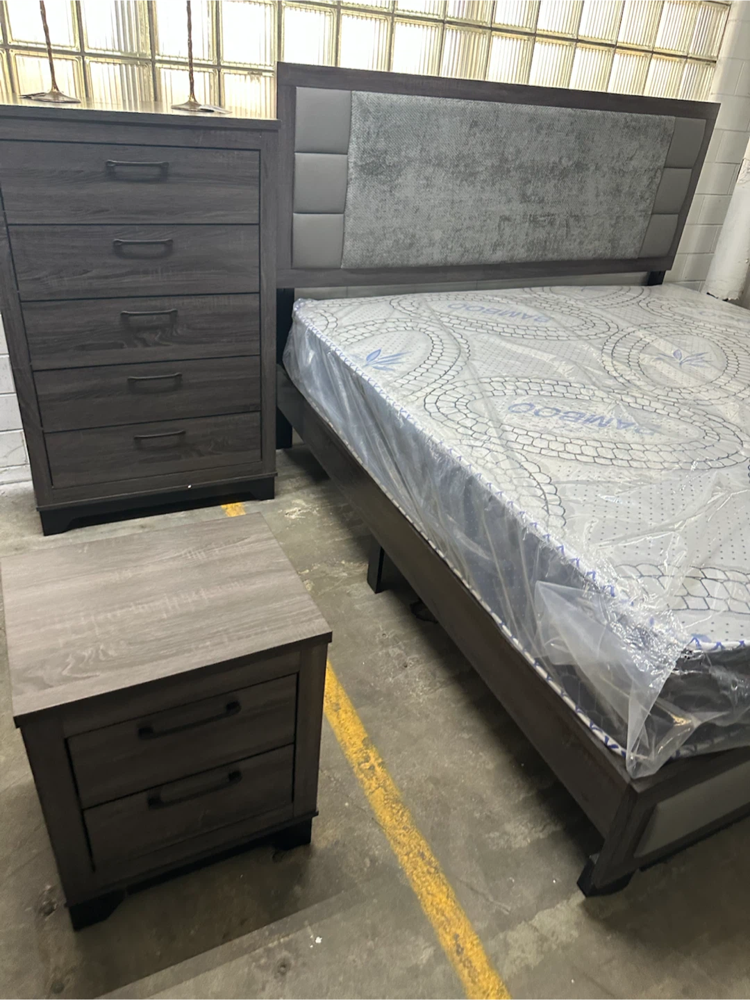 4 pc bed room set bf mr dr ns - photo 2