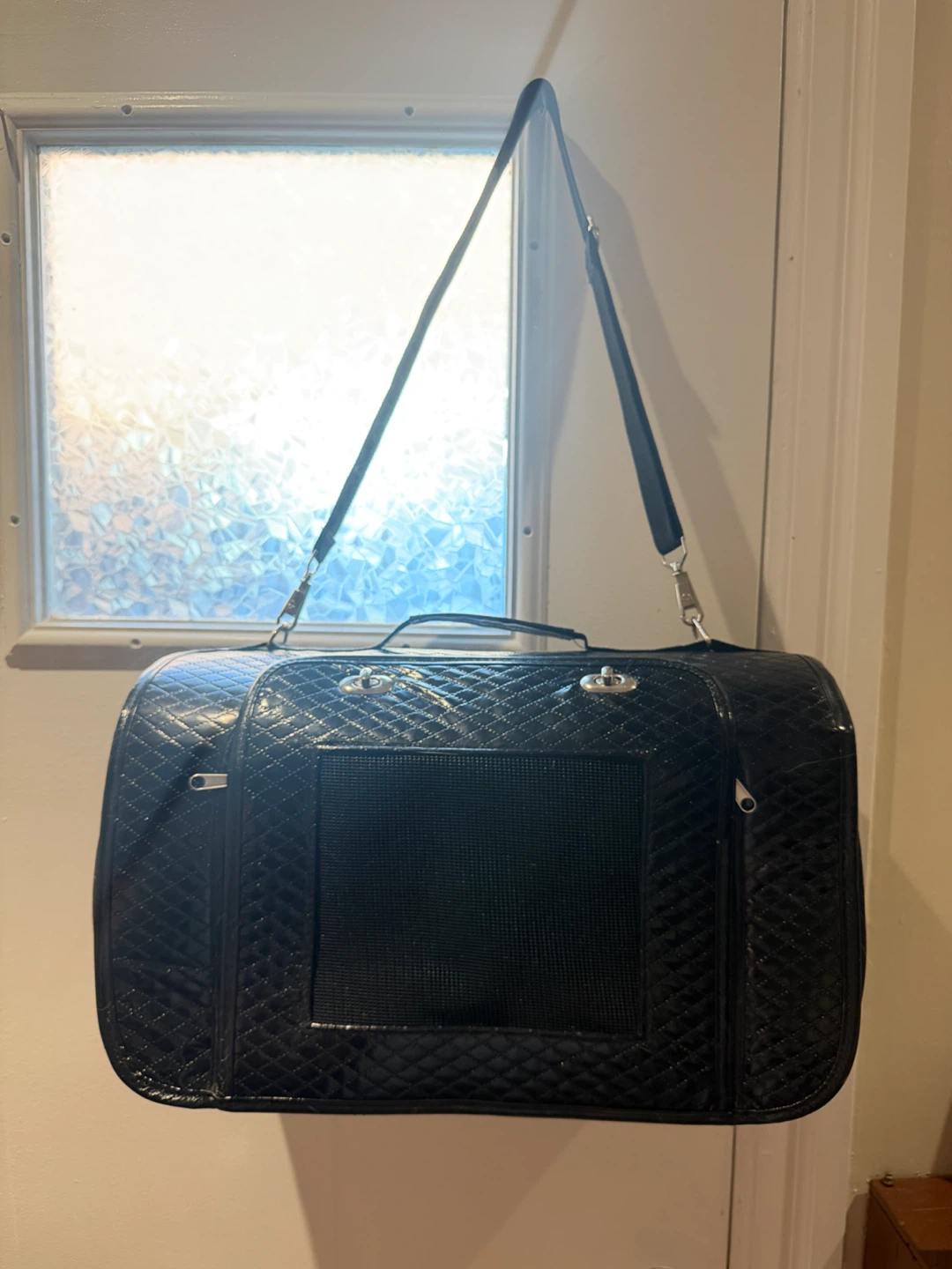 Black Pet Carrier Bag