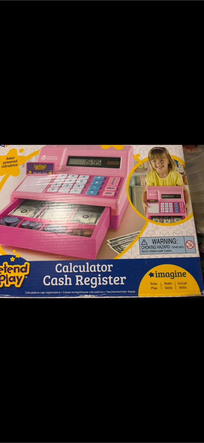 Learning Resources Pretend & Play Calculator Cash Register - photo 2