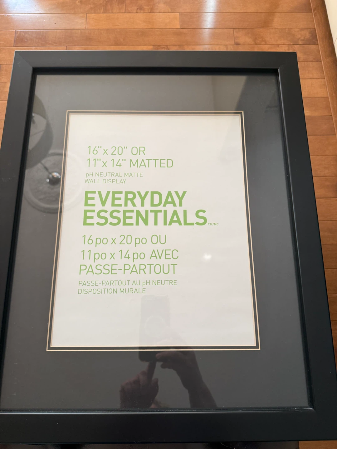 Everyday Essentials Black Picture Frame