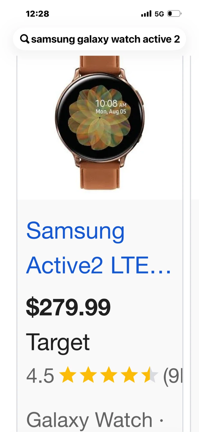 Samsung Galaxy Watch Active 2 LTE Smartwatch
